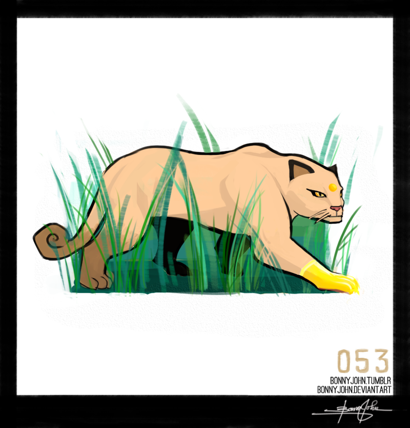 Illustration for article titled For the Cat lovers - Persian! Pokemon One a Day!